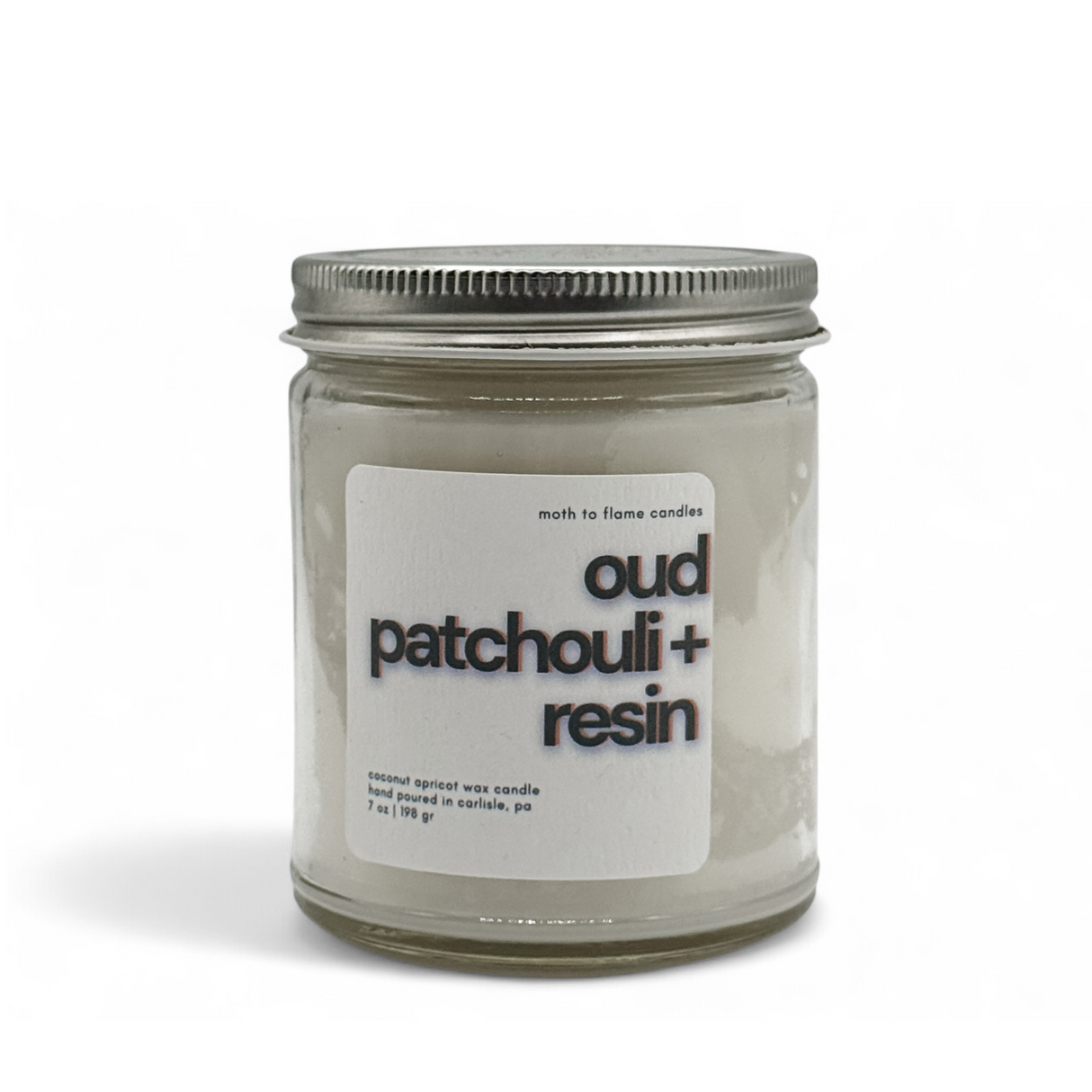 Oud Patchouli + Resins – 7 oz Candl