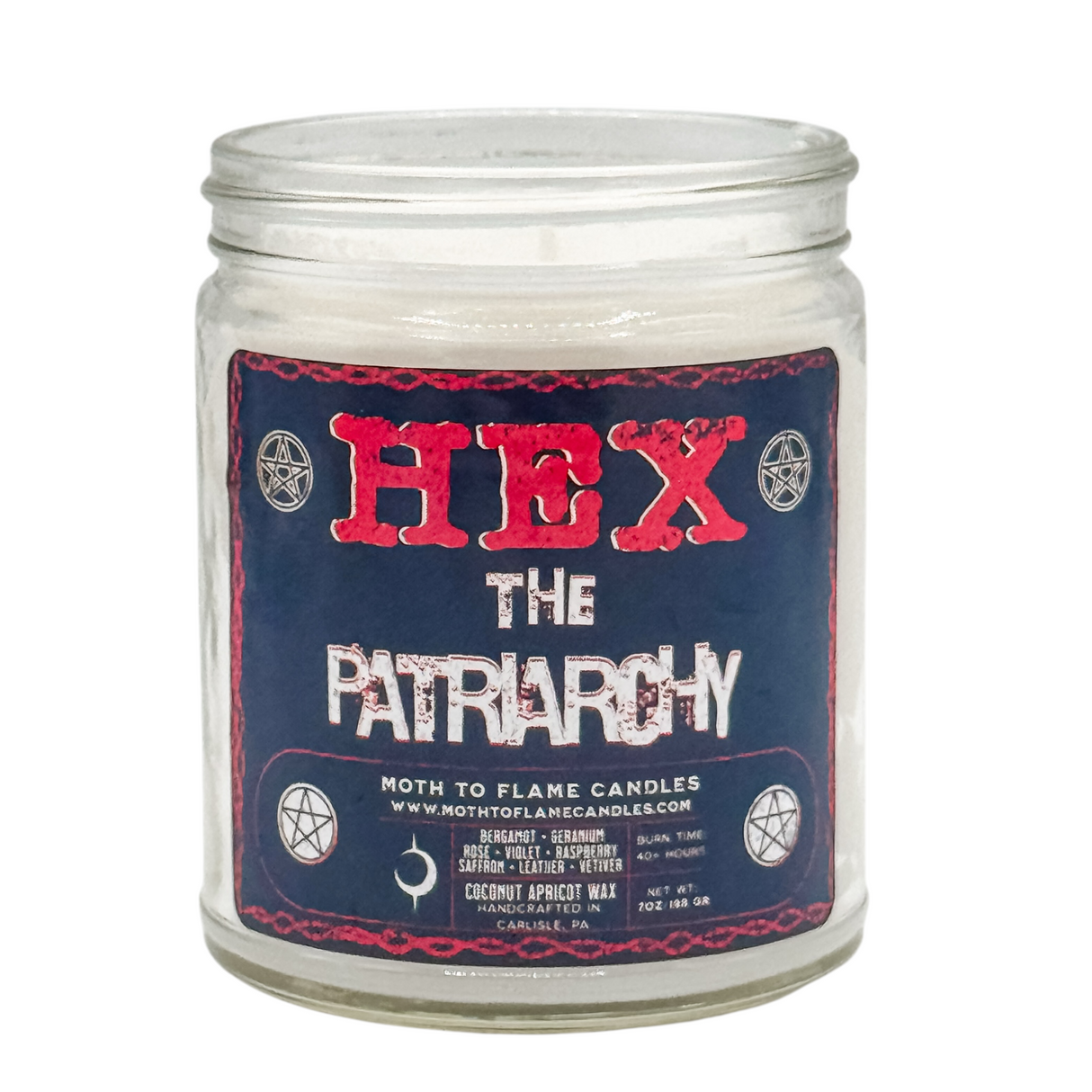 Hex the Patriarchy – 7 oz Candle