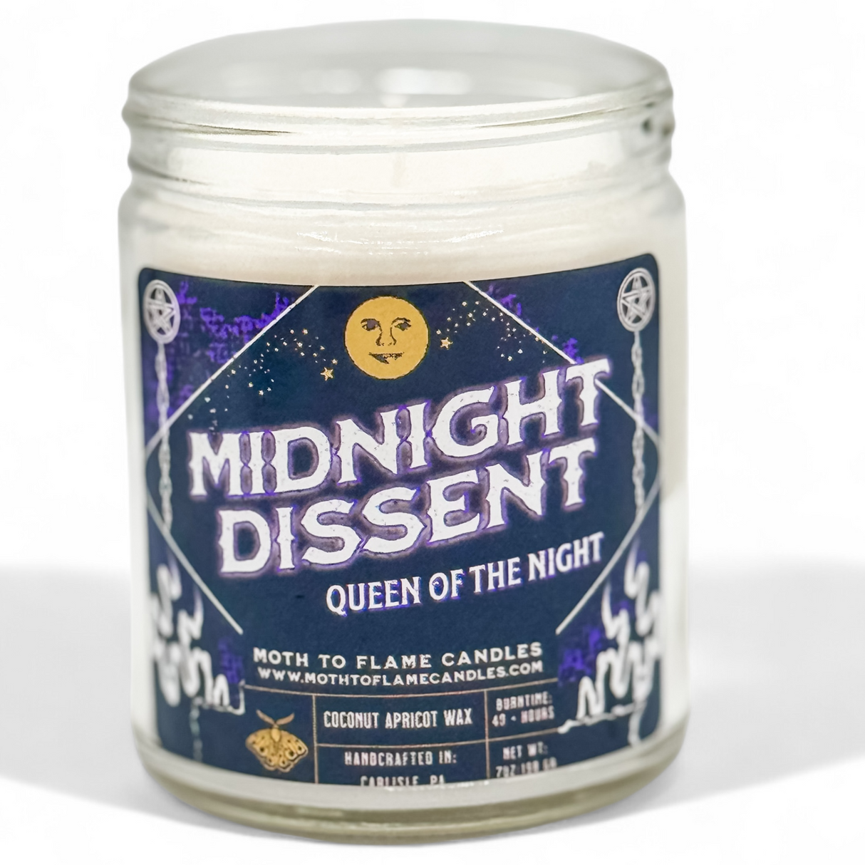 Midnight Dissent – 7 oz Candle