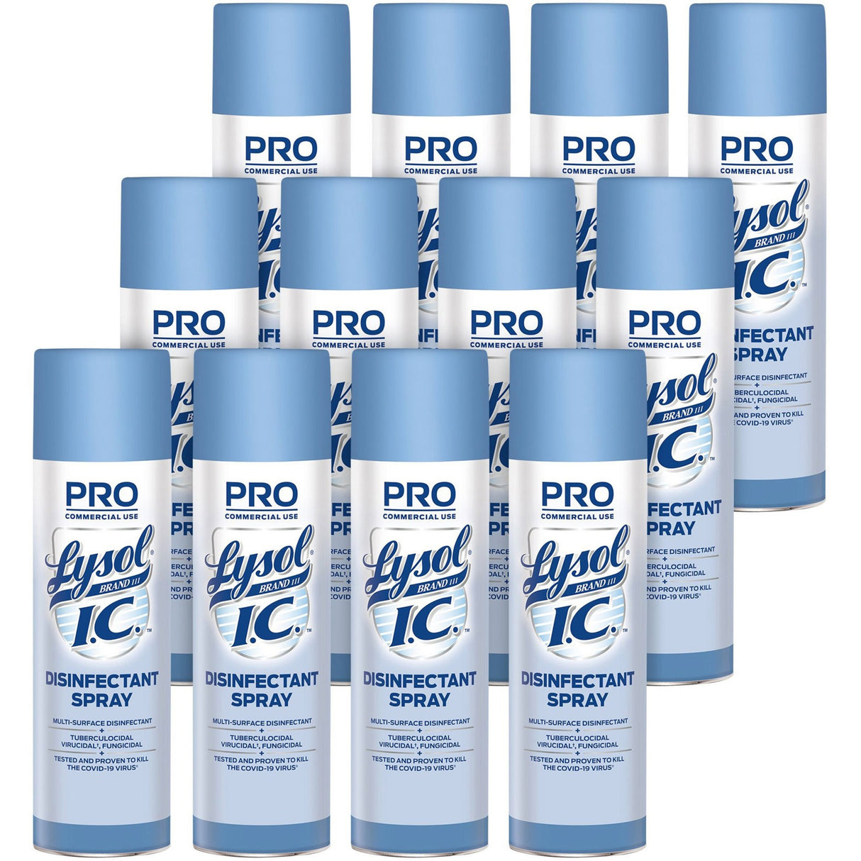 LysolÂ® Pro Hospital Grade LysolÂ® I.C. Disinfectant Spray, 12 Cans (95029CT)
