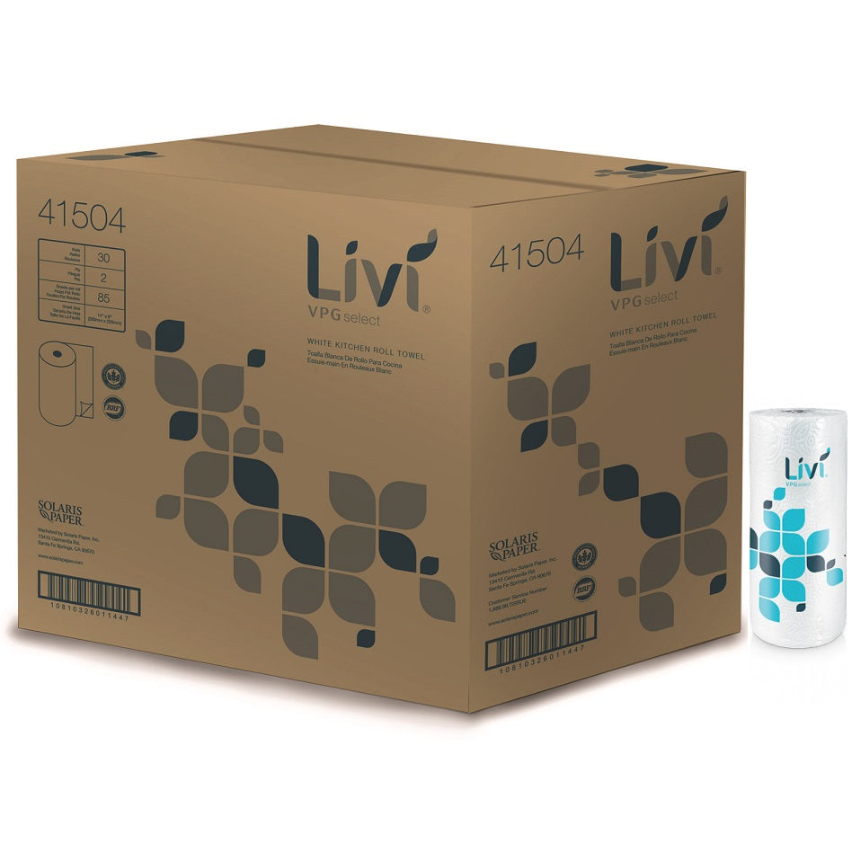 Livi Solaris Paper Two-ply Kitchen Roll Towel (41504)