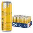 Yellow Edition Energy Drink, Tropical, with 114Mg Caffeine plus Taurine & B Vitamins, 12 Fl Oz, Pack of 24 Cans