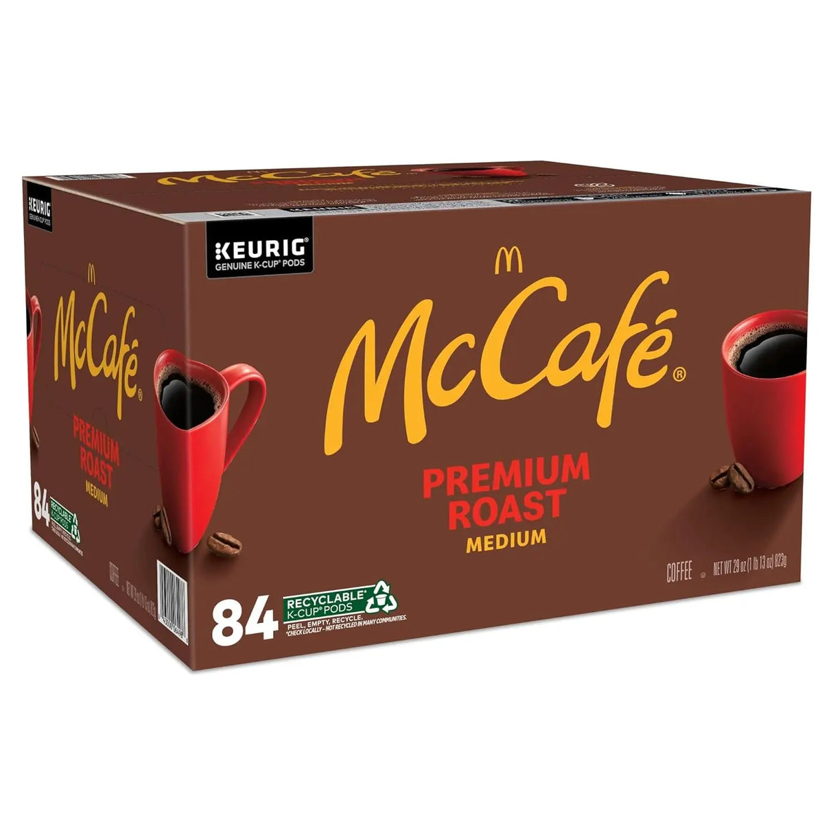 Premium Medium Roast K-Cup Coffee Pods, Premium Roast, 84 Count